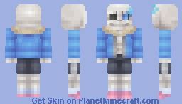 Sans (from Undertale) Minecraft Skin