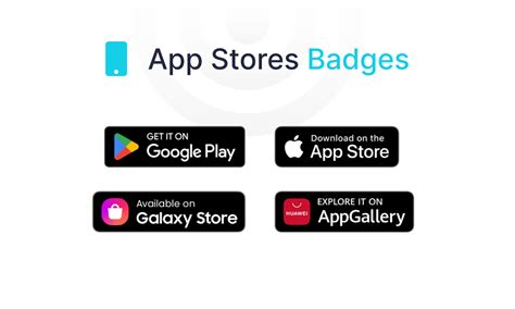 App Stores Badges | Figma