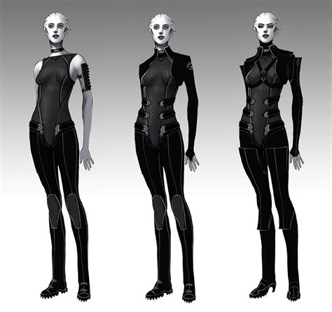 Asari Clothing Concept - Characters & Art - Mass Effect | Mass effect, Concept art characters ...