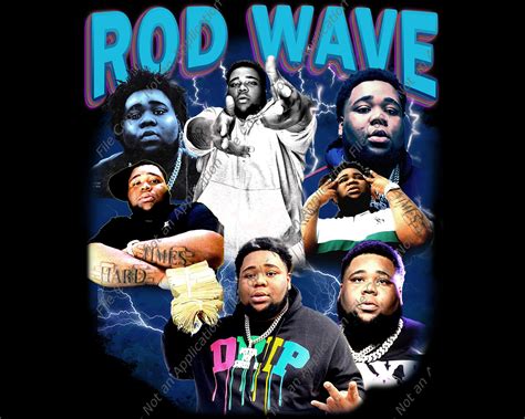 Rod Wave Png Ready to Print Printable Design Artist 90s - Etsy