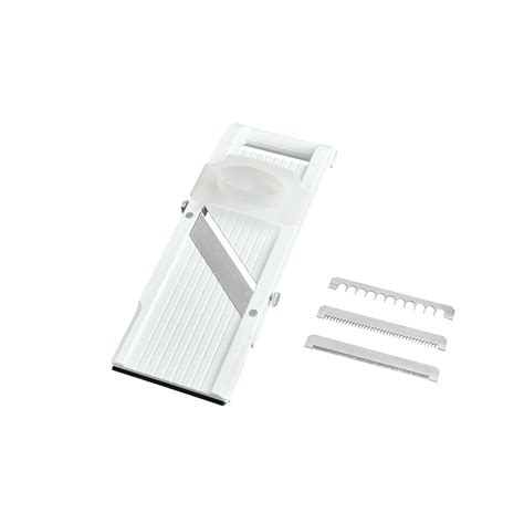 Benriner Mandoline Super Slicer, with 4 Japanese Stainless Steel Blades, BPA Free, 14.5 x 5.25 ...