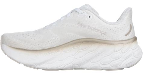 New Balance Fresh Foam X More V4 Running Shoe in White | Lyst