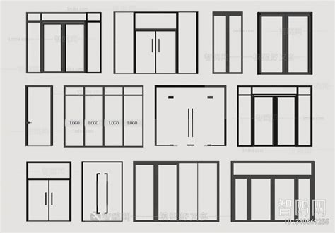 Modern Door sketchup Model Download - Model ID.340669255 | 1miba