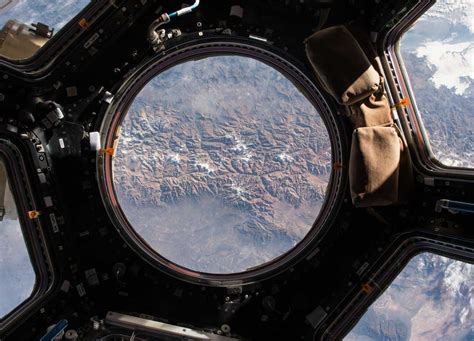 Looking Out Of The Space Station Cupola - SpaceRef