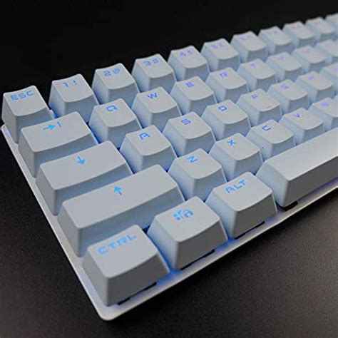 PBT Keycaps OEM High 87 104 keys for Mechanical Keyboard Translucent Double Shot keycap | Shopee ...