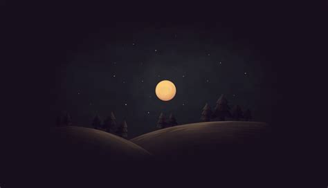 1336x768 Resolution My Simple Night HD Laptop Wallpaper - Wallpapers Den