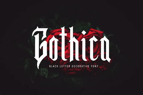 Gothica - Gothic Font (524868) | Halloween | Font Bundles