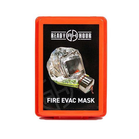 Fire Evacuation Mask & Fire Blanket by Ready Hour