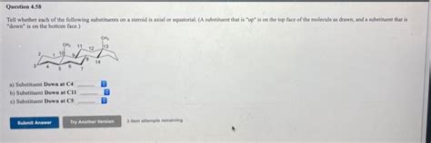 Solved Tell whether each of the following substituents on a | Chegg.com