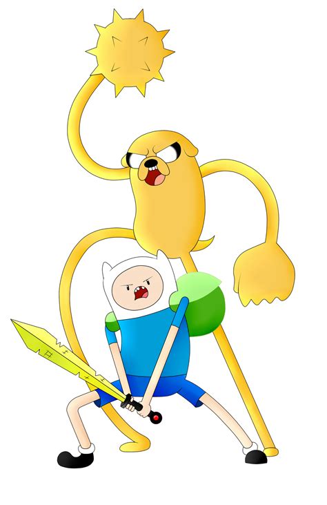 adventure time finn and jake prepare for the fight by andyeahFTW on DeviantArt