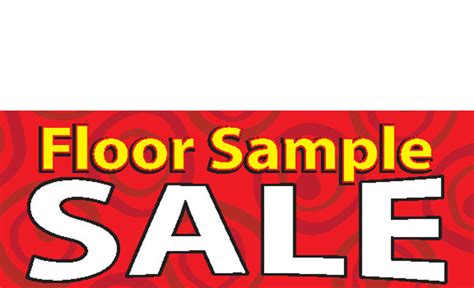 Floor Sample Sale Banner Design ID#1200 | DPSBanners.com