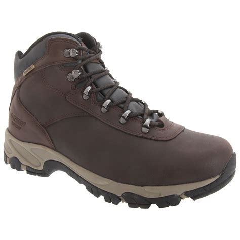 Hi Tec Mens Altitude V I Coated Leather Waterproof Hiking Boots | eBay