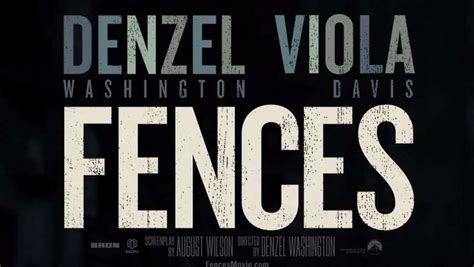 Fences Trailer (2016)