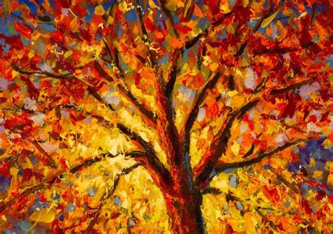 Autumn Yellow Leaves Painting Backdrop SH-801 – Dbackdrop