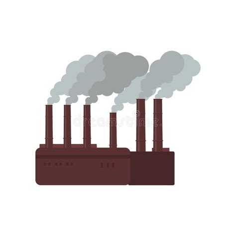 Cartoon Factory Pollution