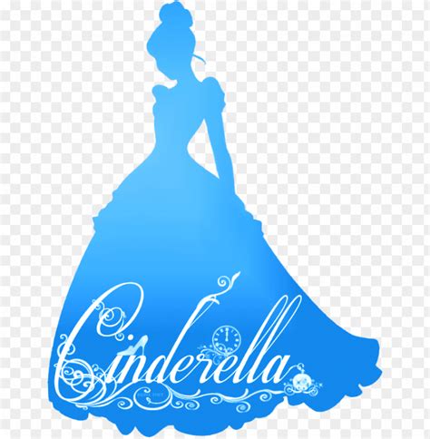 Cinderella Blue Background