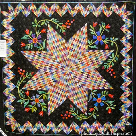 Quilt Inspiration: Fancy Folk Art Quilts