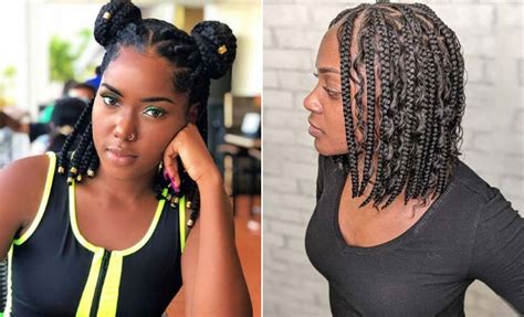 23 Unique Bob Box Braids To Try Yourself - StayGlam