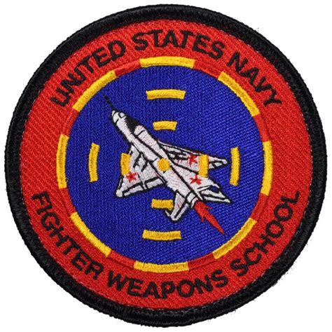 新Ver★US NAVY Fighter Weapons School TOP GUN Patch （両面ベルクロ付き）PK10-TK-1 ...