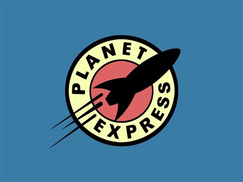 Planet Express logo, Futurama HD wallpaper | Wallpaper Flare