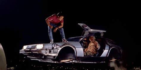 Back To The Future 2 Flying Delorean