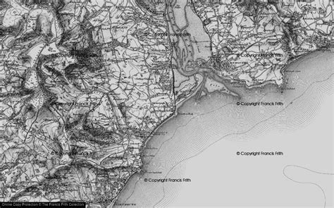 Historic Ordnance Survey Map of Dawlish Warren, 1898