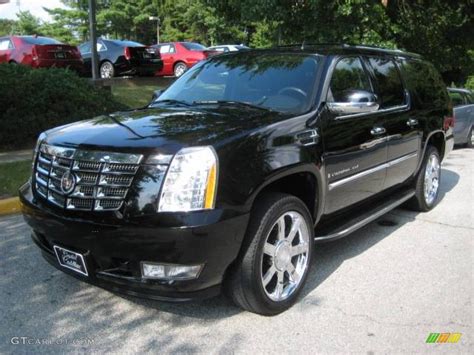 2007 Black Raven Cadillac Escalade ESV AWD #14929285 Photo #8 | GTCarLot.com - Car Color Galleries