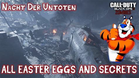 NACHT DER UNTOTEN - ALL EASTER EGGS AND SECRETS WALKTHROUGH (Black Ops 3 Zombies Chronicles ...