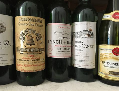 Colin Blogs: Wines I'm Drinking: Opening Old Bottles