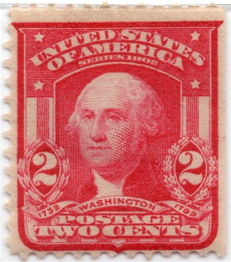 1903 U.S. 2 Cents George Washington, 1732-1799 | Postage stamps usa, Vintage postal stamps, Usa ...