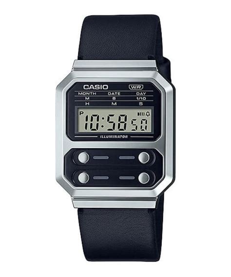 Casio adds three colors and a leather band to the retro A100 - G-Central G-Shock Fan Site