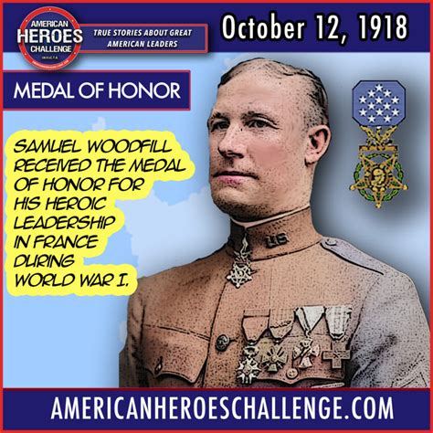 Samuel Woodfill Medal of Honor - American Heroes Challenge