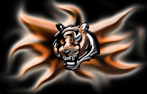 🔥 Download Cincinnati Bengals Football Team Tiger Logo Wallpaper Click Thumbnail by ...