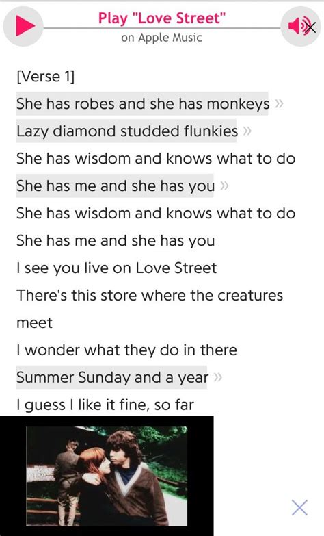 Love street lyrics | Verse, Wisdom, Lyrics