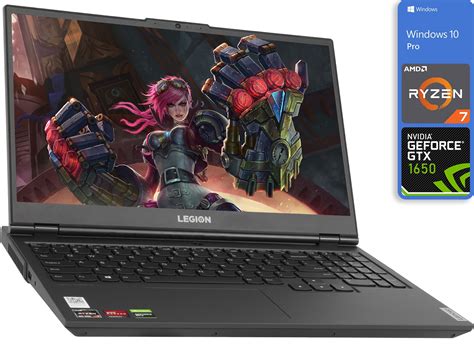 Lenovo Legion 5 Gaming Notebook, 15.6" 120Hz FHD Display, AMD Ryzen 7 ...