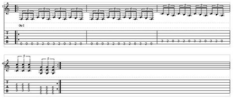 Lick of the Day: Drop D Guitar Riff triplets