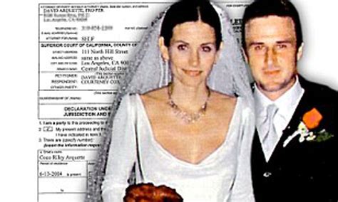 Courteney Cox And David Arquette Wedding