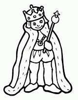 How To Draw King Coloring Pages Kids Play Color sketch template