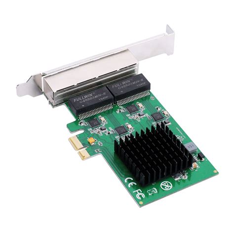 PCI-E 4-port Gigabit Ethernet Controller Card