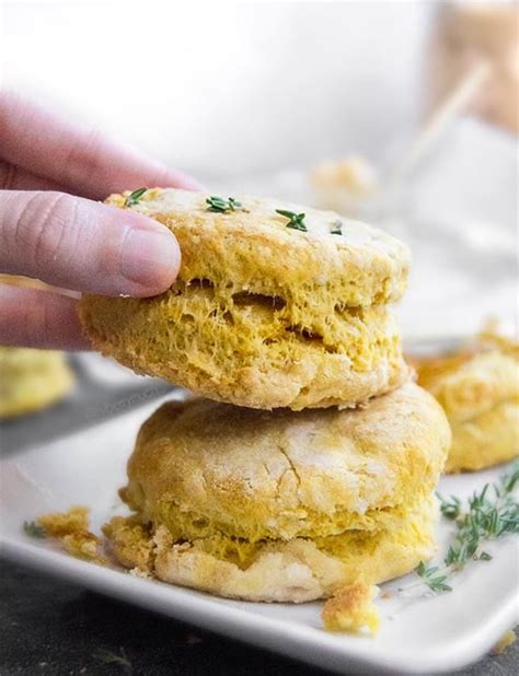 Vegan Pumpkin Biscuits with Whipped Maple Butter - Thank You Berry Much