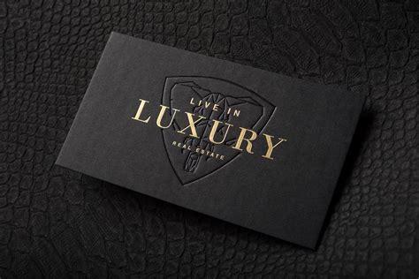 Luxury Black And Gold Logo Design