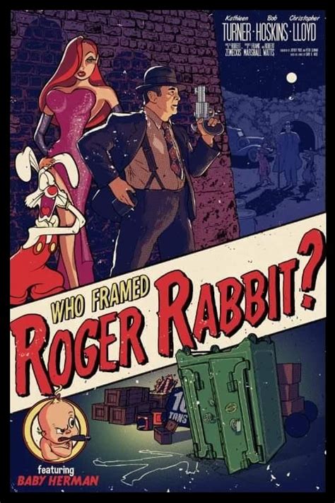 Roger Rabbit | Movie posters, Movie posters vintage, Disney posters