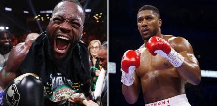 Anthony Joshua vs. Deontay Wilder match likely postponed to January 2024