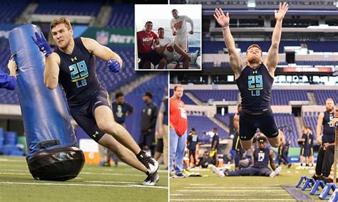 TJ Watt has great stats at the 2017 NFL combine | Daily Mail Online