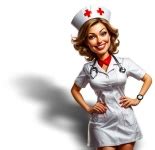 Caricature, Nurse, Cartoon Free Stock Photo - Public Domain Pictures