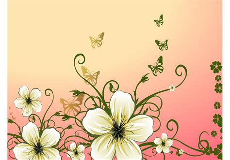 Spring Flowers Illustration - Download Free Vector Art, Stock Graphics ...