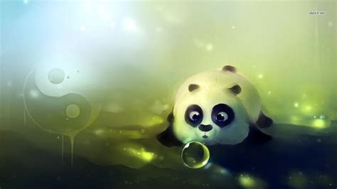 Cute Anime Panda Wallpaper - WallpaperSafari