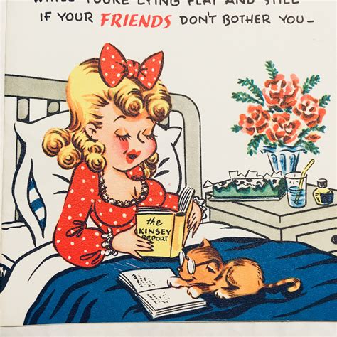 Get Well Soon Card Vintage 1940s 1950s Unused Like New - Etsy Canada