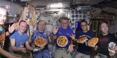 Watch: This is how astronauts make and eat pizza in space [video]