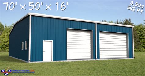 Metal Building Kits | Prefab Steel Buildings | American Western Steel